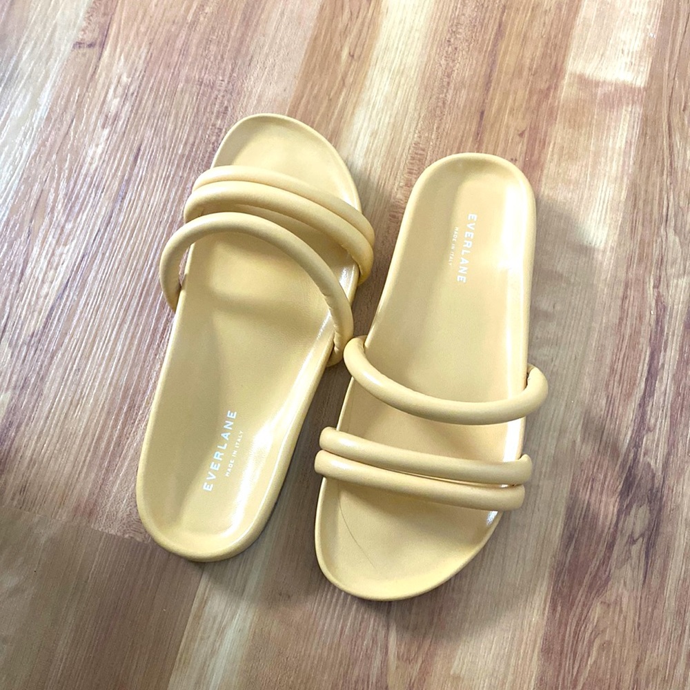 the form three strap everlane sandals
